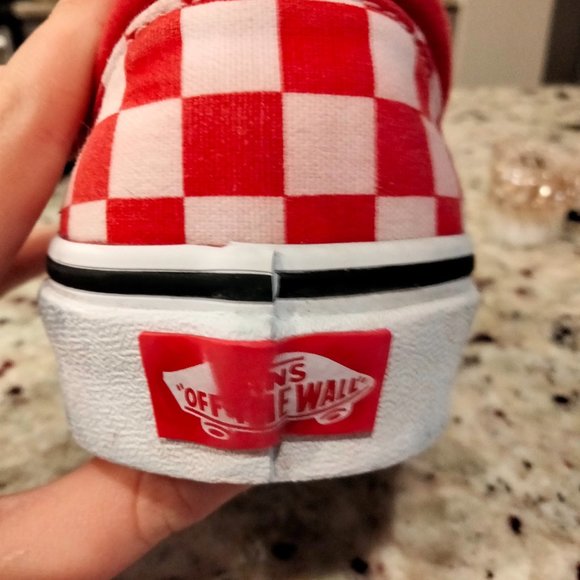 Red Checkered Vans - Picture 10 of 10